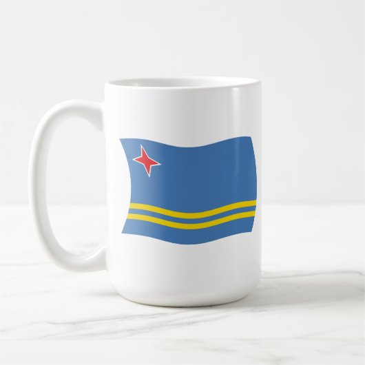 Aruba Flag Tasse (Links)