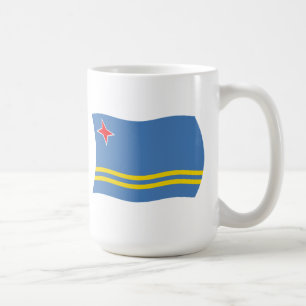 Aruba Flag Tasse