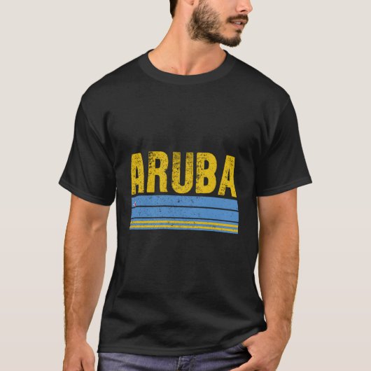 Aruba-Flagge: Aruba S T-Shirt (Vorderseite)