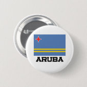 Aruba-Flagge Button (Vorne & Hinten)