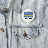 Aruba-Flagge Button (Beispiel)