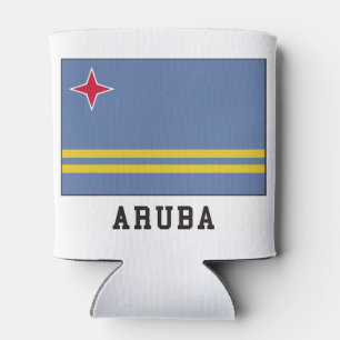 Aruba, Flagge Dosenkühler