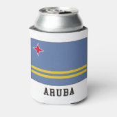 Aruba, Flagge Dosenkühler (Kanne Rückseite)