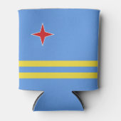 Aruba-Flagge Dosenkühler (Vorderseite)