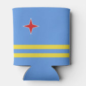 Aruba-Flagge Dosenkühler (Rückseite)