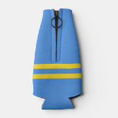 Aruba-Flagge Flaschenkühler (Rückseite)