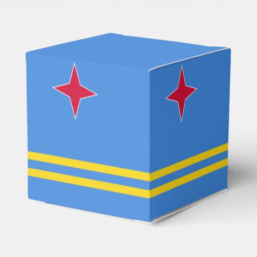 Aruba-Flagge Geschenkschachtel (Rückseite)