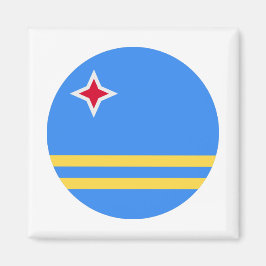 Aruba-Flagge Magnet