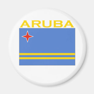 Aruba-Flagge Magnet