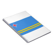 Aruba-Flagge Notizblock (Rechte Seite)