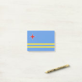 Aruba-Flagge Post-it Klebezettel (Auf Schreibtisch)