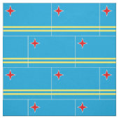 Aruba-Flagge Stoff (Muster)