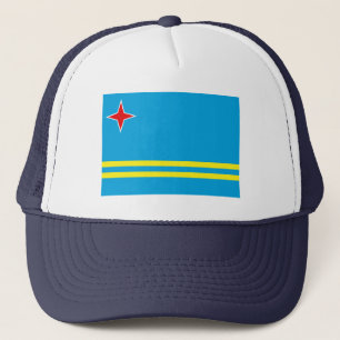 Aruba-Flagge Truckerkappe