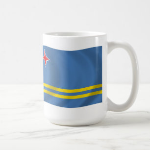Aruba-Flaggen-Tasse Kaffeetasse