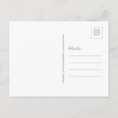 Aruba | Flamingo-Strand Postkarte (Rückseite)