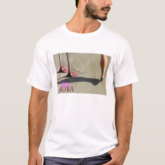 Aruba-Flamingo-T - Shirt (Vorderseite)