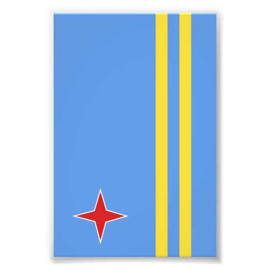 Aruba Fotodruck (Vorne)