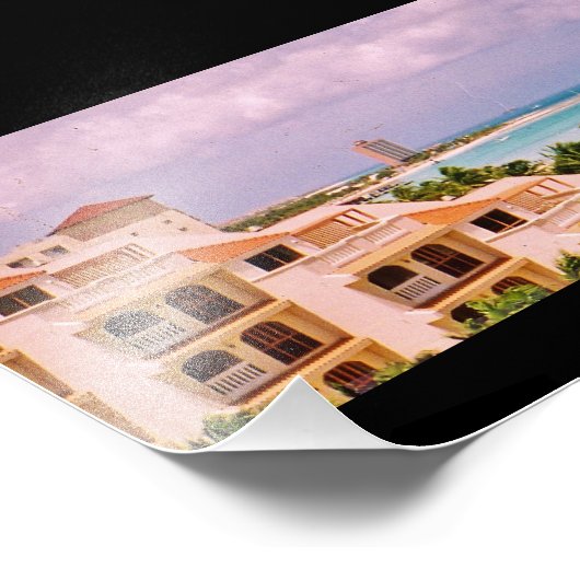 Aruba Fotodruck (Ecke)