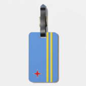 Aruba Gepäckanhänger (Rückseite vertikal)