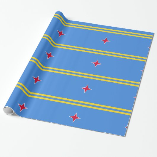 Aruba Geschenkpapier (Ungerollt)