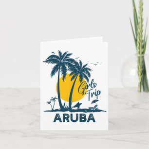 Aruba Girls Trip 2025 Familienurlaub Karte