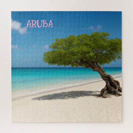 Aruba Insel Puzzle (Vertikal)