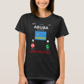 Aruba Is Calling T-Shirt (Vorderseite)