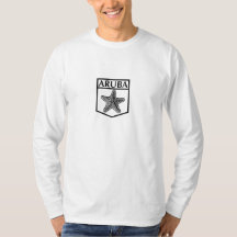 Aruba Island Design - Basic Long Sleeve T - Shirt