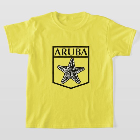 Aruba Island Design - Girls' Basic T - Shirt (Ablage )