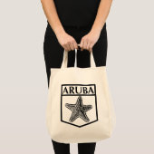Aruba Island Design - Lebensmittelgeschäft Tasche (Vorderseite (Produkt))