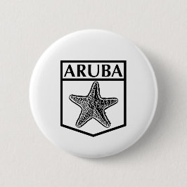 Aruba Island Design - Standard, 2¼ Zoll runder Hin Button