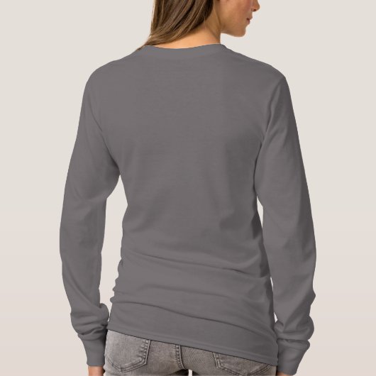 Aruba Island Design (Version 2) - Basic Long Sleev T-Shirt (Rückseite)