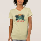 Aruba Island Design (Version 2) - Women's Bella+Ca T-Shirt (Vorderseite)