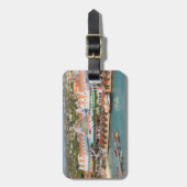 Aruba, Jachthafen, Gepäckanhänger (Vorderseite vertikal)