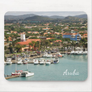 Aruba-Jachthafen Mousepad