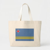 Aruba Jumbo Stoffbeutel (Vorne)