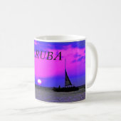 Aruba-Kaffee-Tasse Kaffeetasse (VorderseiteRechts)