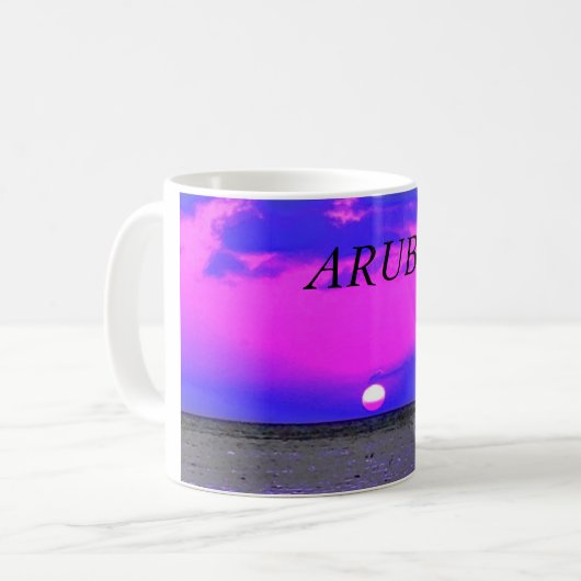 Aruba-Kaffee-Tasse Kaffeetasse (Vorderseite Links)