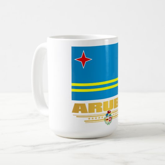 Aruba Kaffeetasse (Vorderseite Links)
