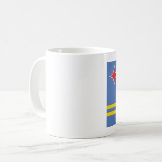 Aruba Kaffeetasse (Vorderseite Links)