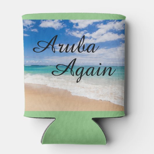 Aruba kann sich wieder kühlen dosenkühler (Rückseite)