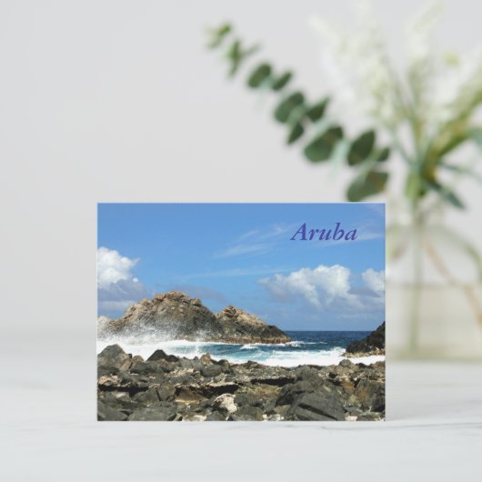 Aruba, Karibik Postkarte (Stehend Vorderseite)