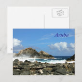 Aruba, Karibik Postkarte (Vorne/Hinten)