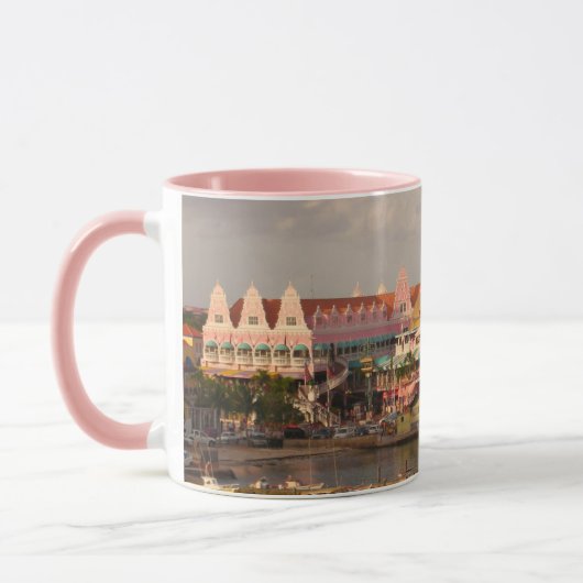 Aruba, Karibische Insel Tasse (Links)