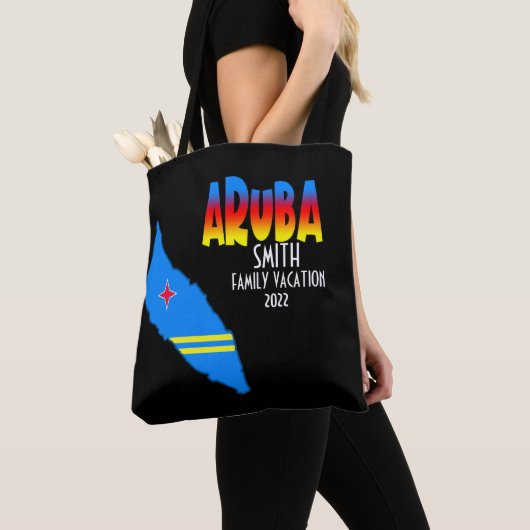 Aruba Karte Matching Group Urlaub Karibik Tasche (Von Nahem)