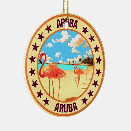 Aruba Keramik Ornament (Rechts)