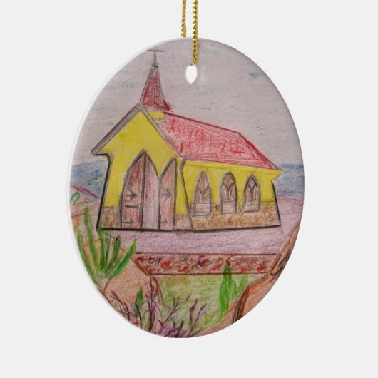 Aruba Keramik Ornament (Rechts)