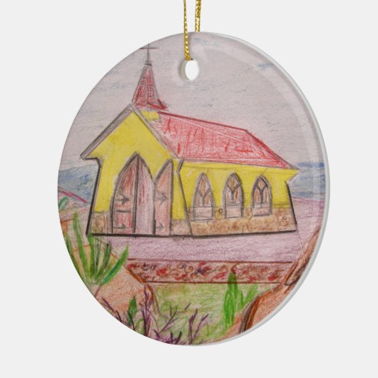 Aruba Keramik Ornament (Links)