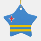 Aruba Keramik Ornament (Hinten)