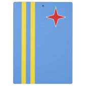 Aruba Klemmbrett (Rückseite)